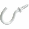 Hillman 2Pk 1-1/4 Wht Cup Hook 122322